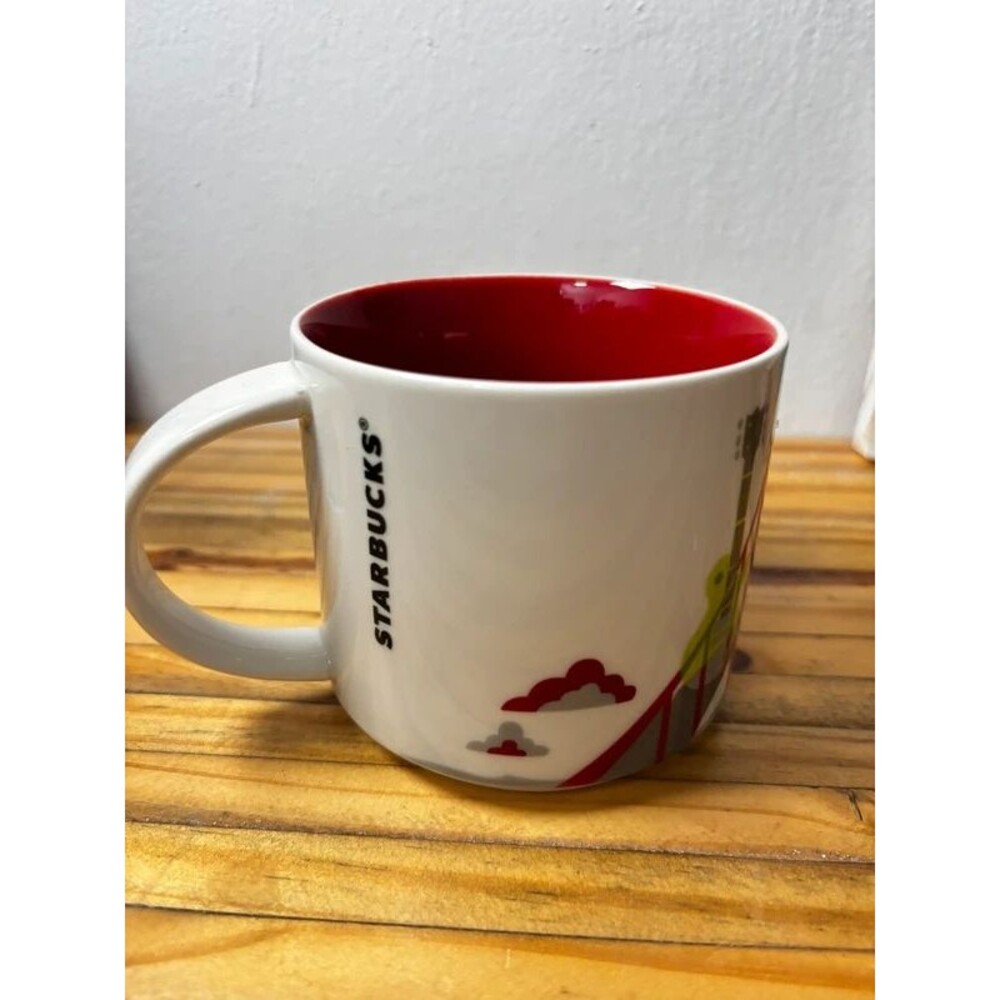 Starbucks Local Collection Ohio Coffee Mug Cardinal Statehouse Red Interior 2016 - Picture 3 of 5